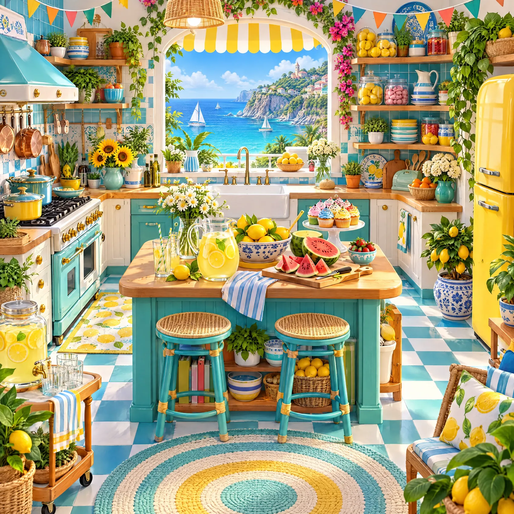 Lemonade Kitchen room